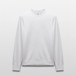 REIGNING CHAMP |  Lightweight Terry White Crewneck Sweater